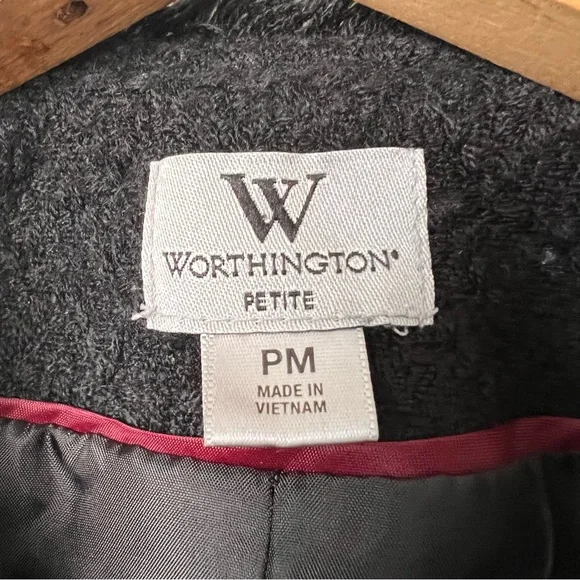 Worthington: Women's Petite Military Jacket - Picture 4 of 13
